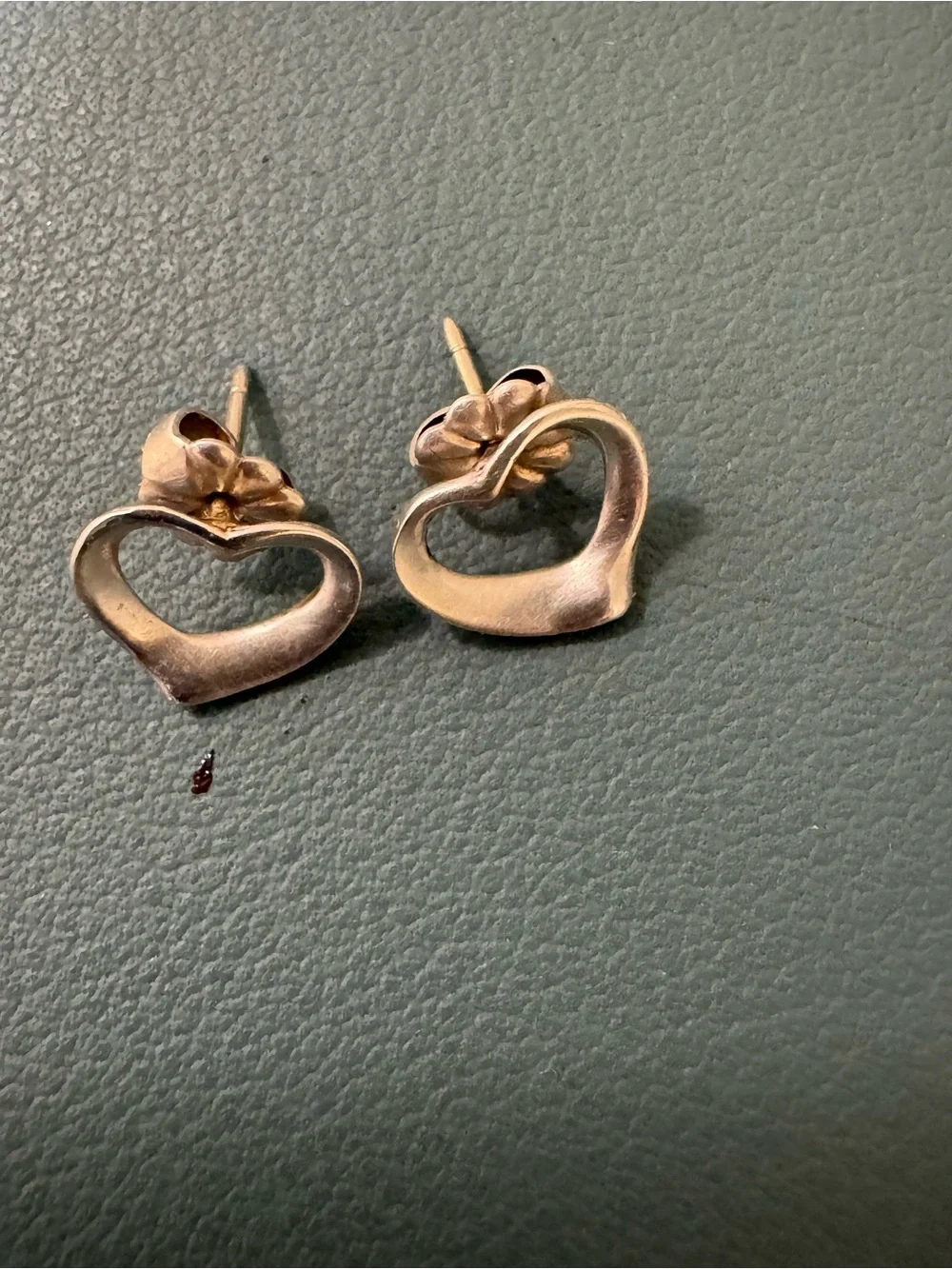 Authentic Tiffany & Co. Elsa Peretti Open Heart Sterling Silver Jewelry Set